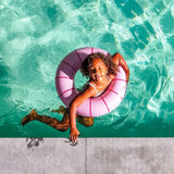 SWIM RINGS - SMALL CHERRY RED (40CM)