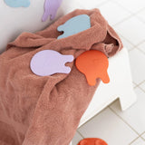 GRIPPI - JELLYFISH -  8PCS - CORAL BLUE