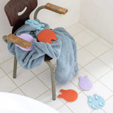 GRIPPI - JELLYFISH -  8PCS - CORAL BLUE