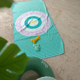 PLAYTOWELS - M (140 X 70CM) -  BULLSEYE / NAME IT