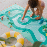 PLAYTOWELS - L (180 X 100CM) - SAFARI