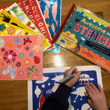 AWESOME BOOK OF STENCILS