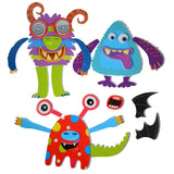 BATH TIME STICKERS SILLY MONSTERS