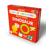 MAGIC COLOUR CHANGING BATH BOOK - DINOSAUR