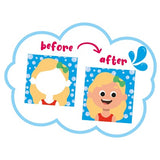 COLOUR CHANGING BATH BOOK & STICKERS - FEELINGS