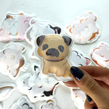 COLOUR CHANGING BATH STICKERS - MUDDY PAWS
