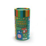 FELT SEWING KIT TUBE - FOREST FRIENDS
