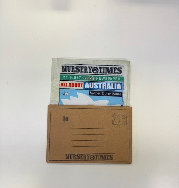 mishmashed | Nursery Times Crinkly Newspaper