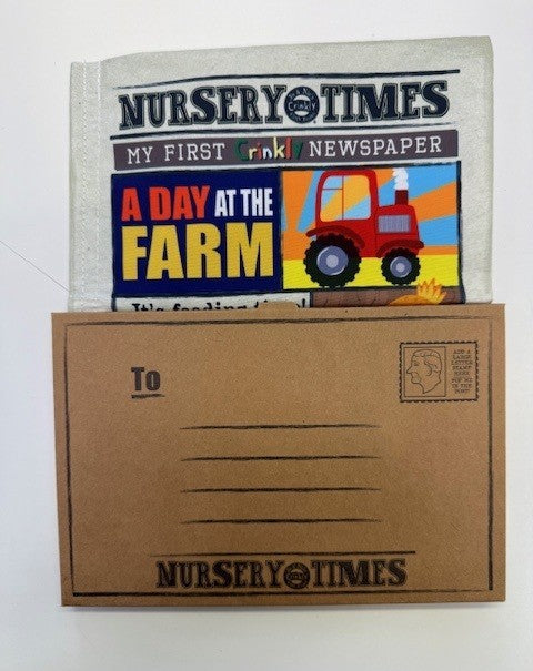 mishmashed | Nursery Times Crinkly Newspaper