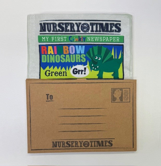 mishmashed | Nursery Times Crinkly Newspaper