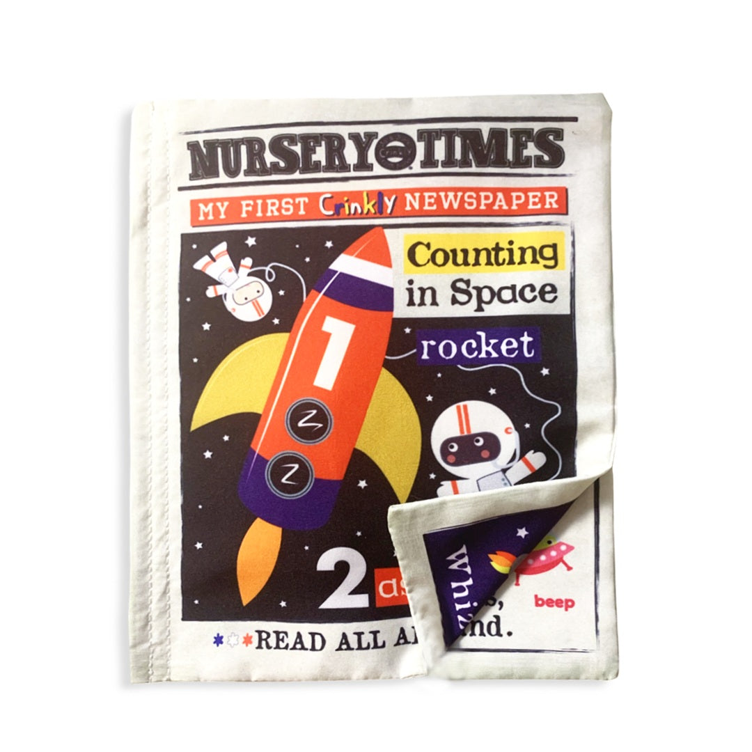 mishmashed | Nursery Times Crinkly Newspaper