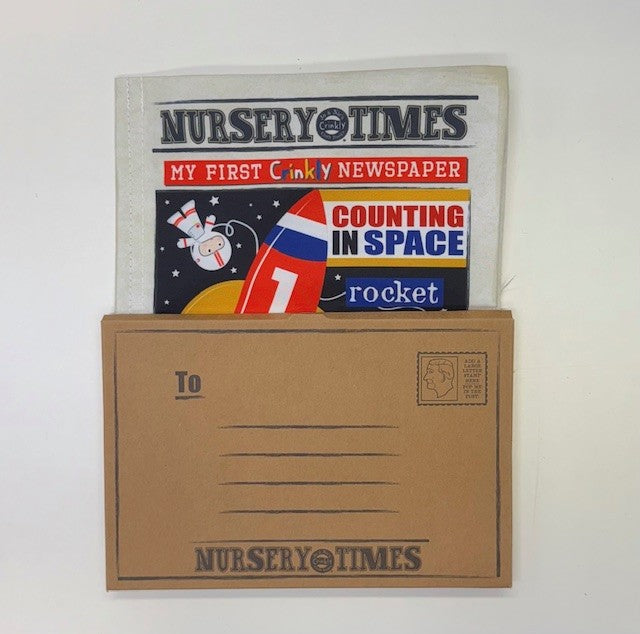 mishmashed | Nursery Times Crinkly Newspaper