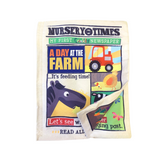 JO & NIC'S CRINKLY CLOTH BOOKS - FARM ANIMALS