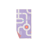 PLAYTOWELS - M (140 X 70CM) - ROAD LAVENDER