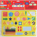 mishmashed | Buddy & Barney | Alphabet & Shapes Stencil Set
