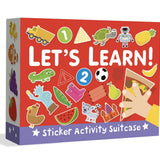STICKER ACTIVITY SUITCASE - LETS LEARN