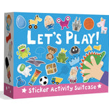 STICKER ACTIVITY SUITCASE - LETS PLAY INSIDE