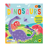 SILICONE STICKER BOOK - DINOSAURS