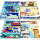 JO & NIC'S CRINKLY CLOTH BOOKS - NURSERY RHYMES 1
