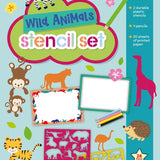 STENCILS & PENCILS WALLET - WILD ANIMALS