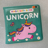 MAGIC COLOUR CHANGING BATH BOOK - UNICORN