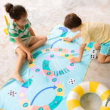 PLAYTOWELS - L (180 X 100CM) - SNAKES & LADDERS