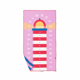 PLAYTOWELS - L (180 X 100CM) - LIGHTHOUSE CHERRY