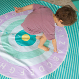 PLAYTOWELS - XL (180 X 180CM) - BULLSEYE / NAME IT